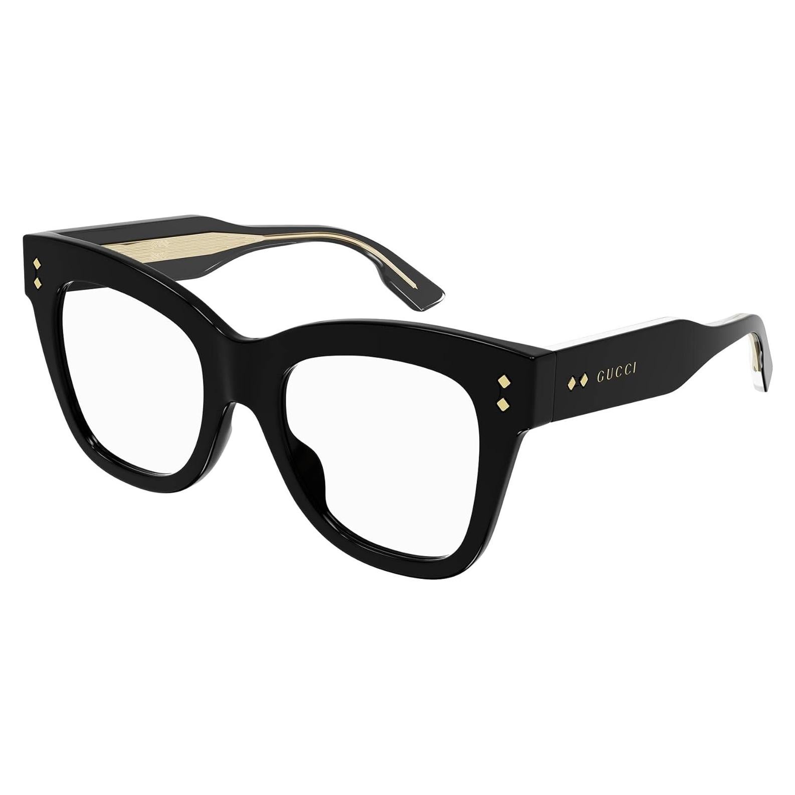 Gafas Gucci GG1082O Ojo de Gato Negro 50/21/145 Mujeres