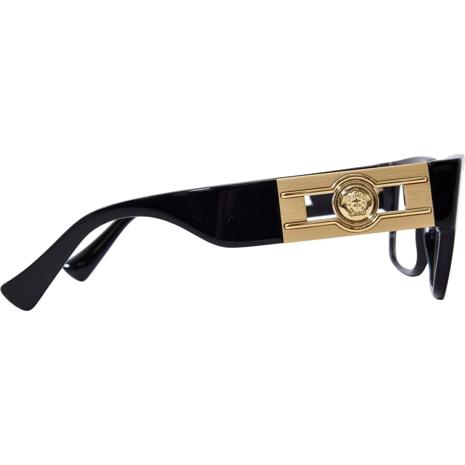 Gafas de Sol Versace VE 3350 Negro Oro 55-18-140 Hombres