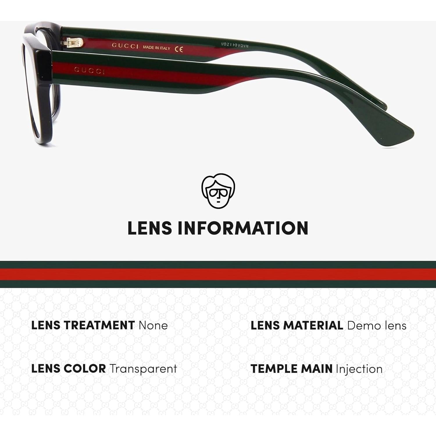 Gafas Gucci GG0343O Rectangulares con Estuche y Kit