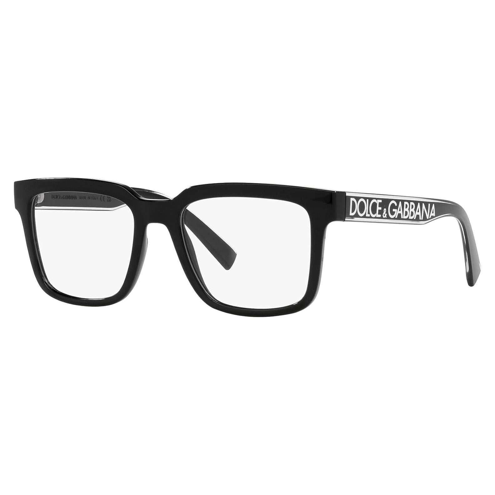 Gafas Dolce & Gabbana DG 5101 501 Cuadradas Negras 50mm