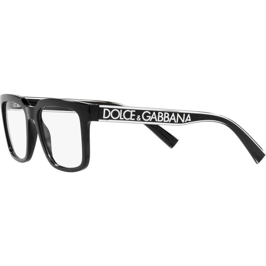 Gafas Dolce & Gabbana DG 5101 501 Cuadradas Negras 50mm