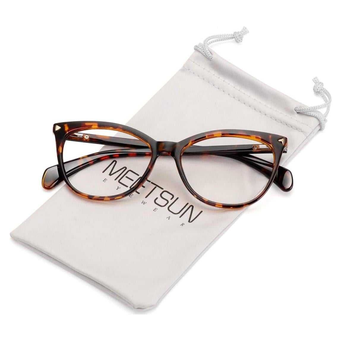 Gafas de Ojos de Gato MEETSUN para Mujeres - Leopardo