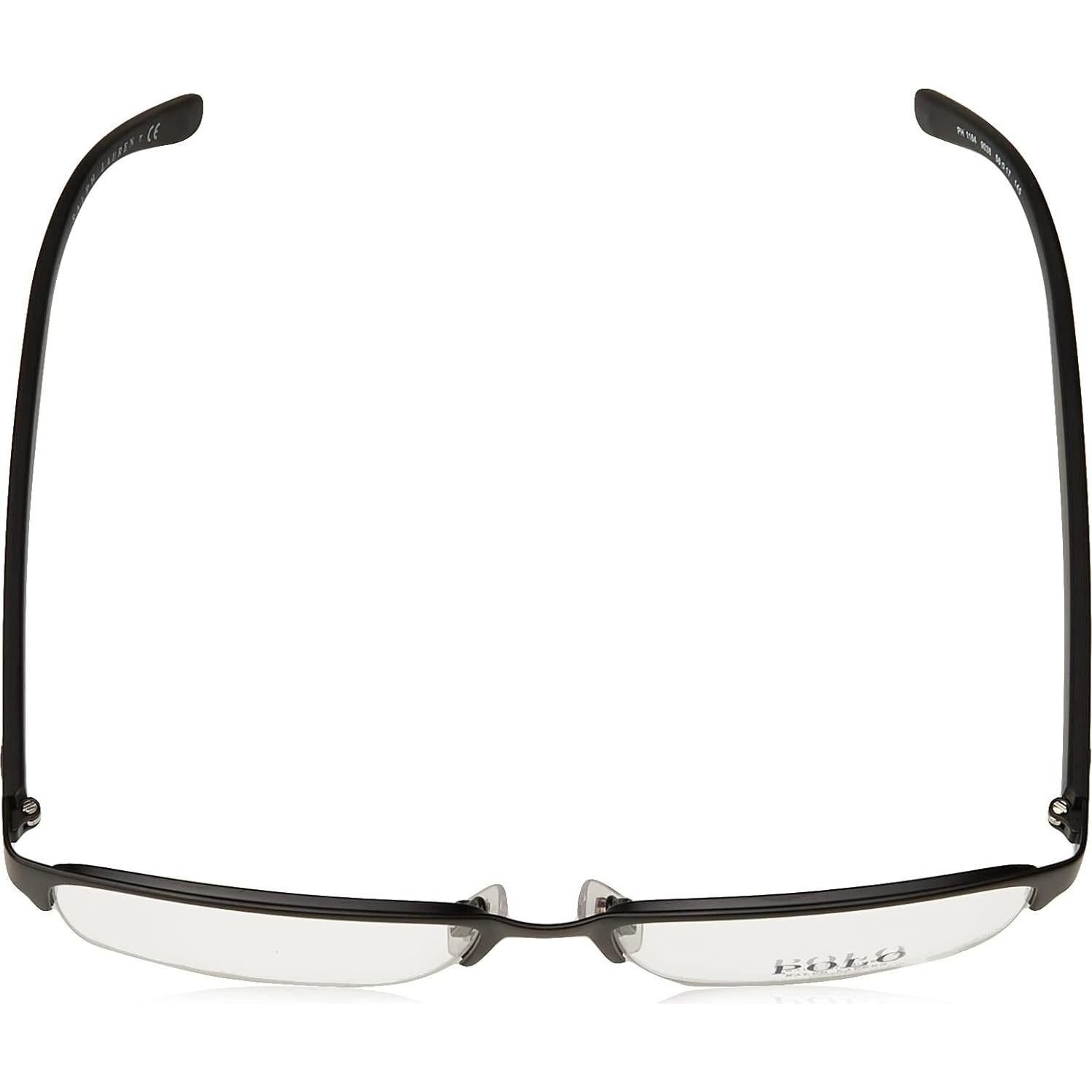 Gafas de Prescripción Polo Ralph Lauren PH1164 Negro Mate 56mm