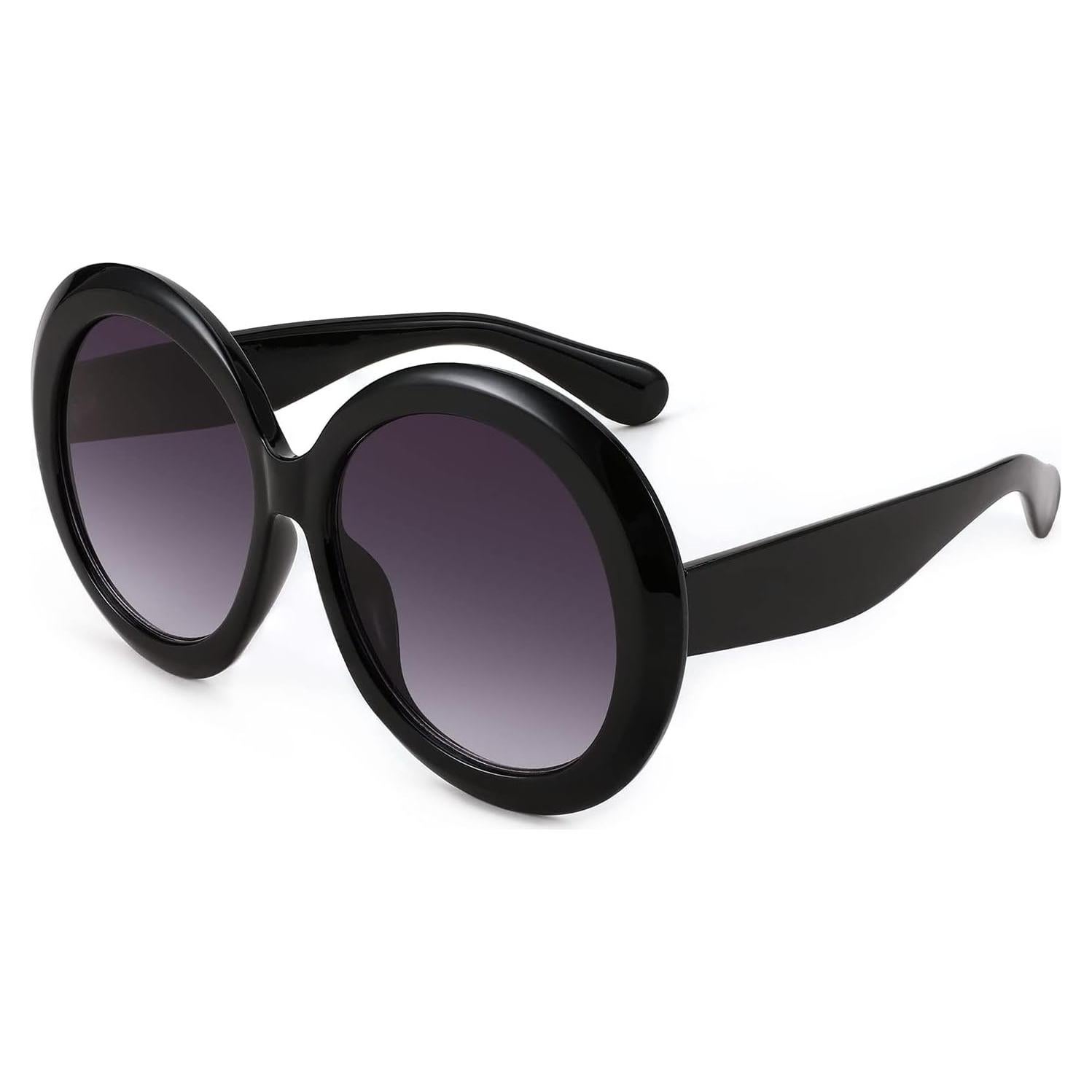 Gafas de sol redondas Karsaer UV400 grandes unisex