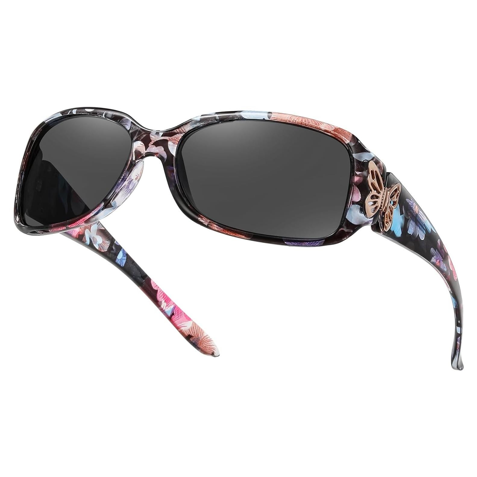Gafas de sol HAOLOTA para mujeres - Diseño mariposa UV400