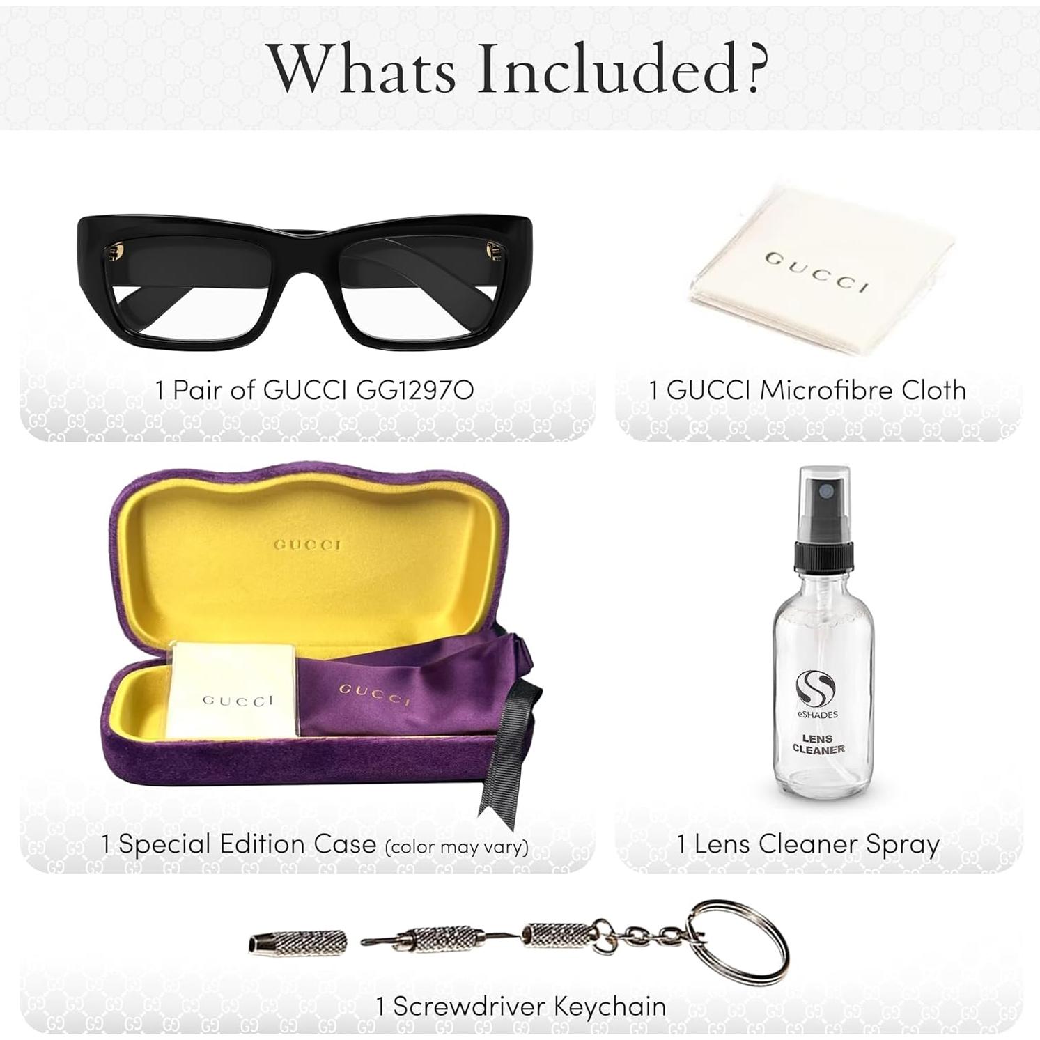 Gafas de Sol Gucci GG1297O con Logo en Script - Elegancia