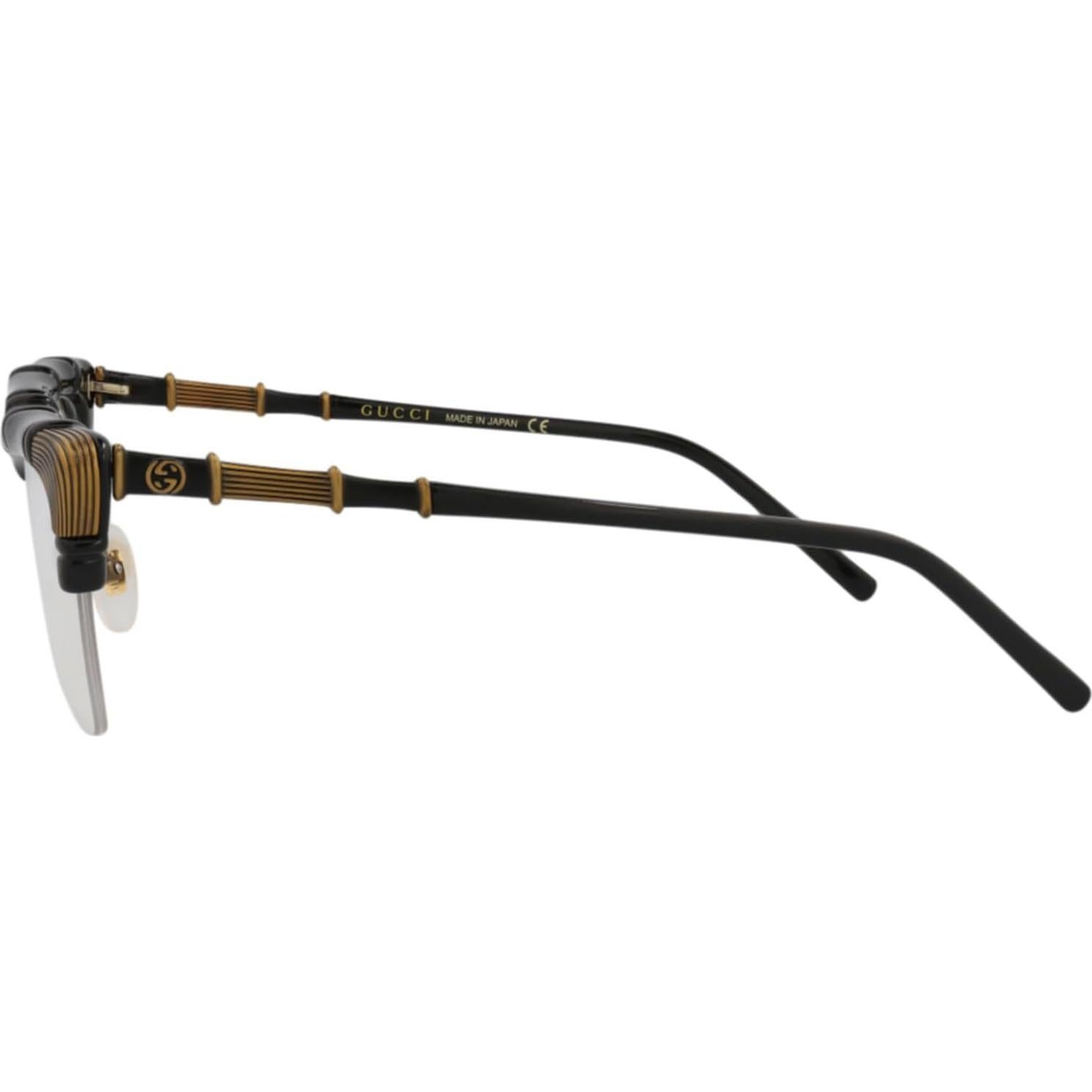 Montura Óptica Gucci GG0660O Color Negro Hecha en Japón