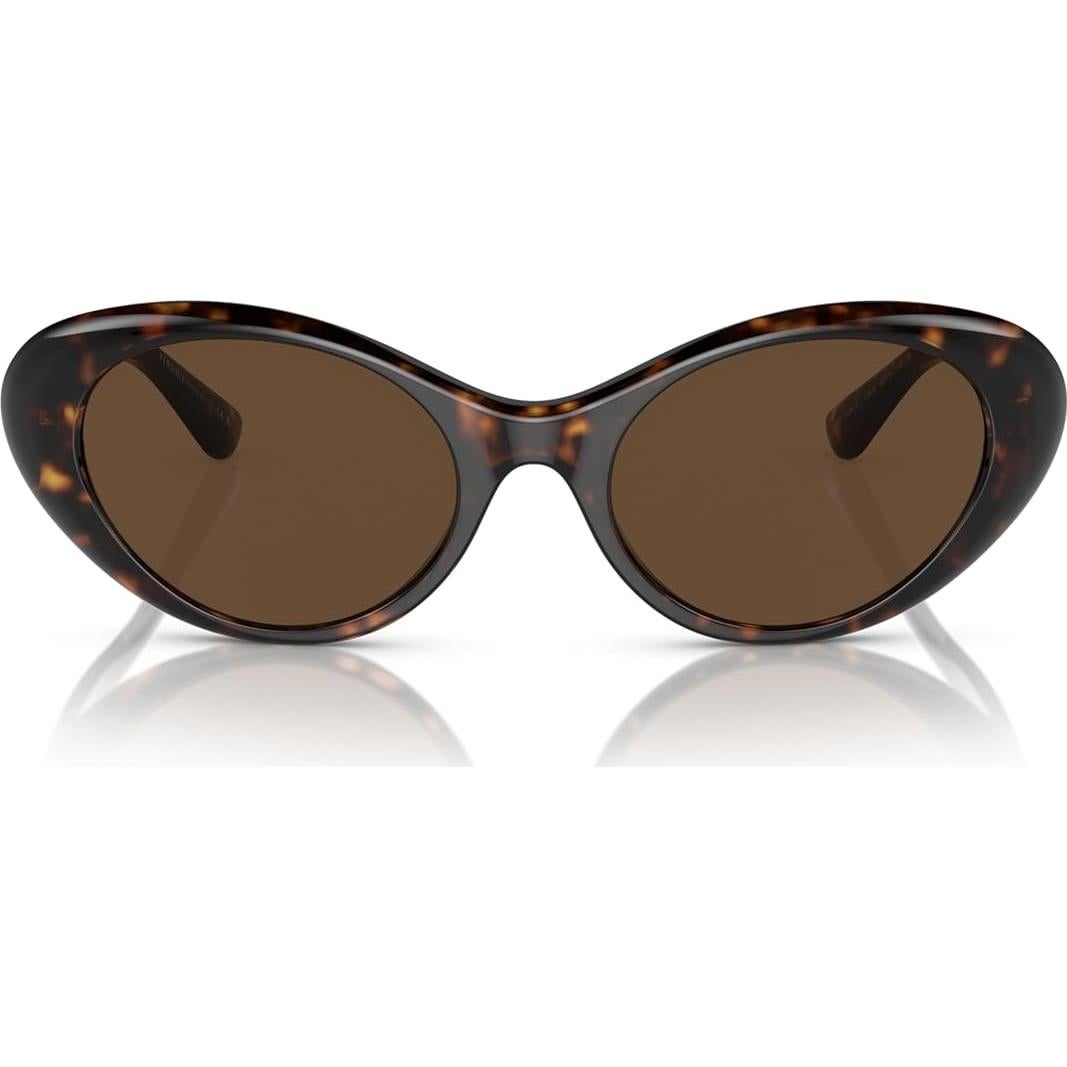 Gafas de sol Versace Mujer Marco Negro Lentes Grises 53mm