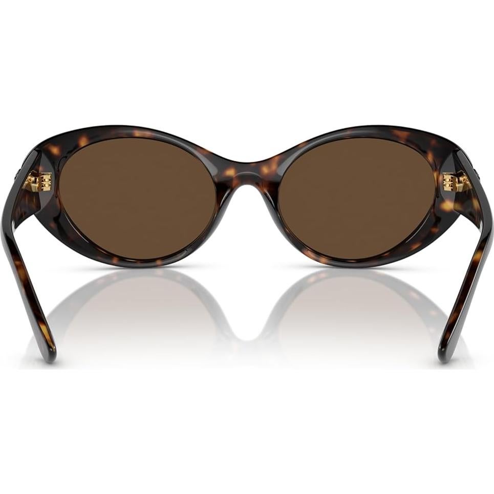 Gafas de sol Versace Mujer Marco Negro Lentes Grises 53mm