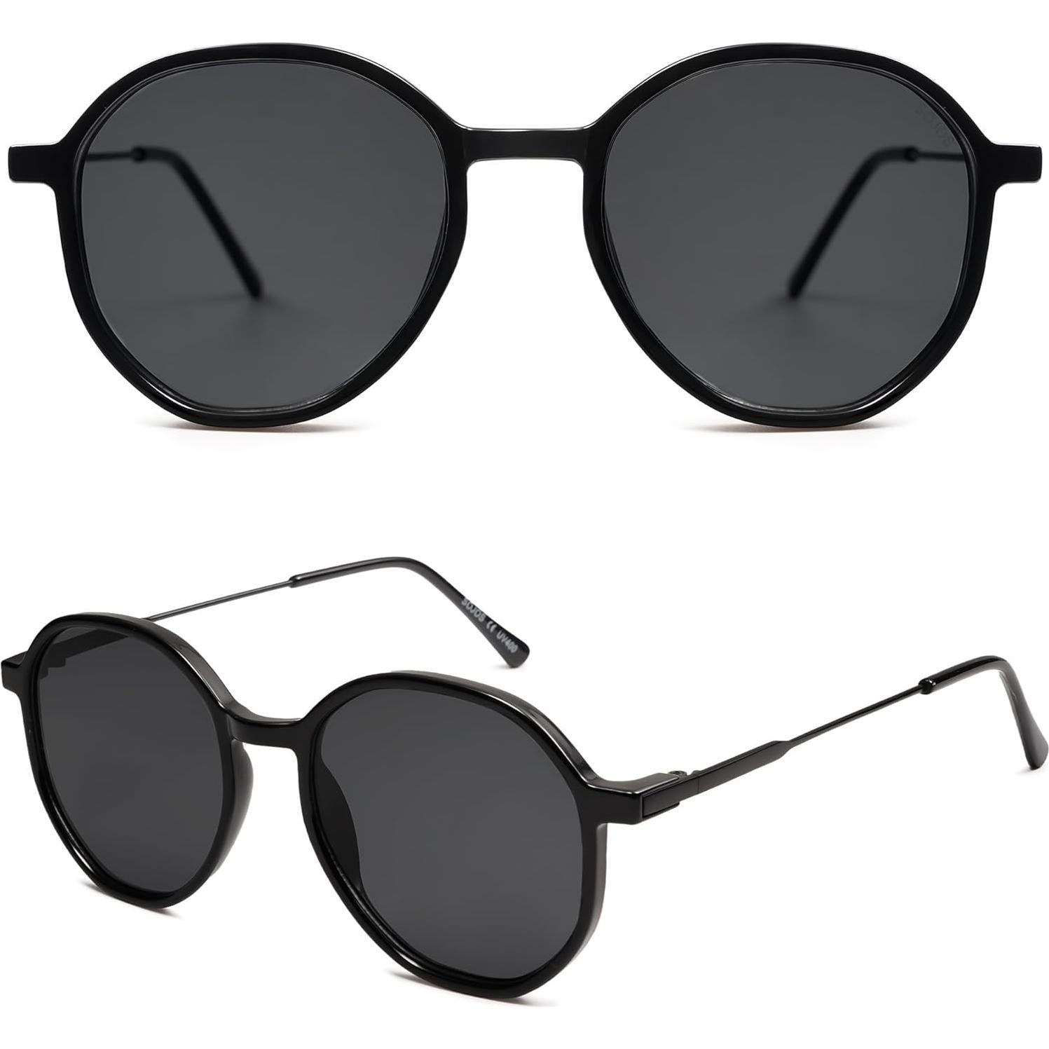 Gafas de sol hexagonales SOJOS UV400 para mujeres