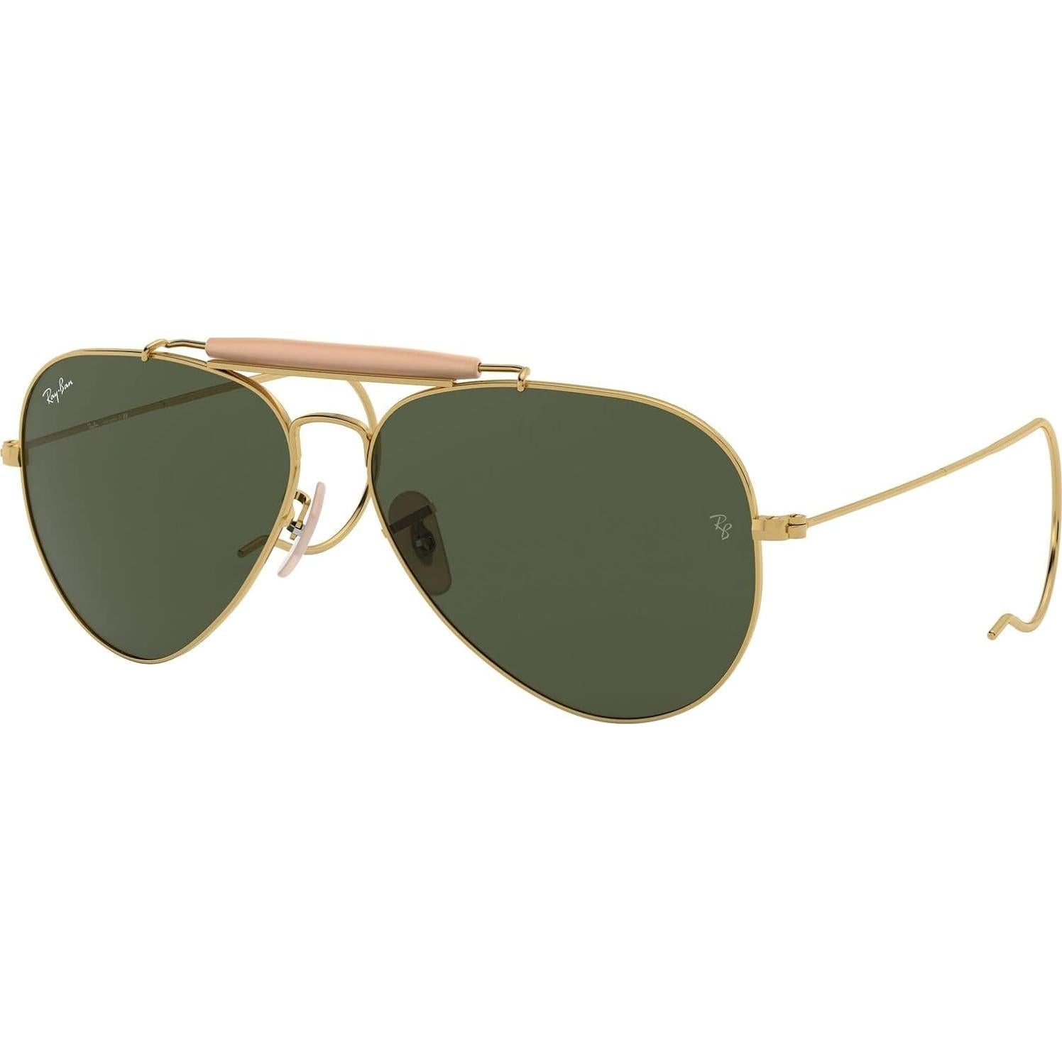 Gafas de Sol Ray-Ban RB3030 Outdoorsman I 58mm Dorado