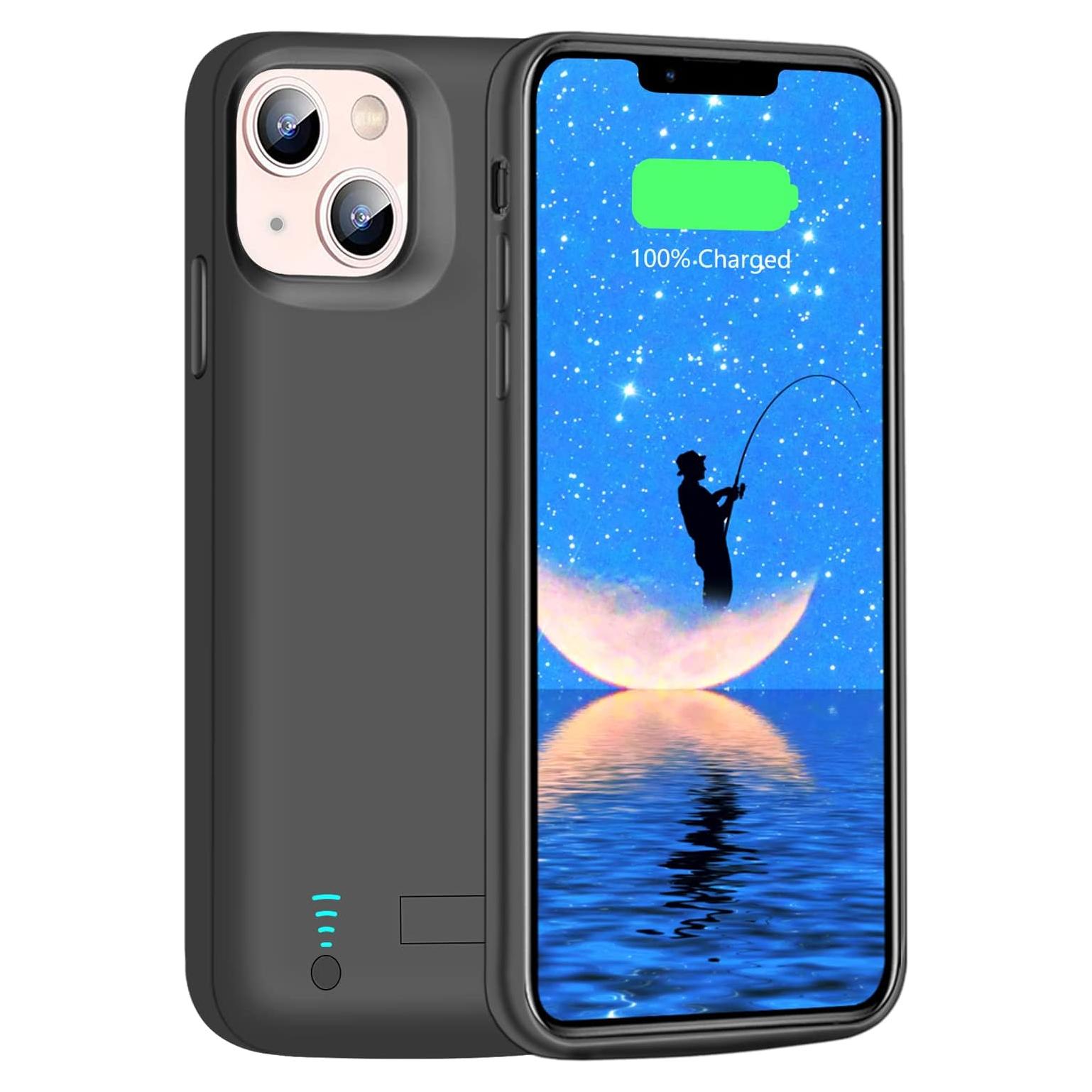 Funda de Batería 4000mAh para iPhone 12/13 Mini - Negro