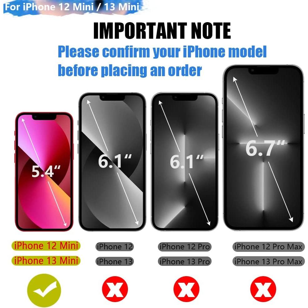 Funda de Batería 4000mAh para iPhone 12/13 Mini - Negro