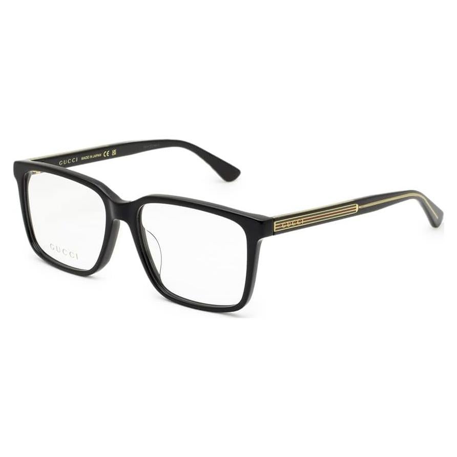 Gafas de sol Gucci GG 0385 OA 001 Negro 55mm Ajuste Asiático