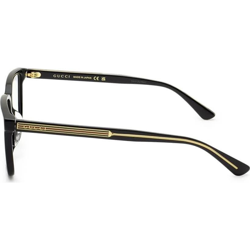 Gafas de sol Gucci GG 0385 OA 001 Negro 55mm Ajuste Asiático