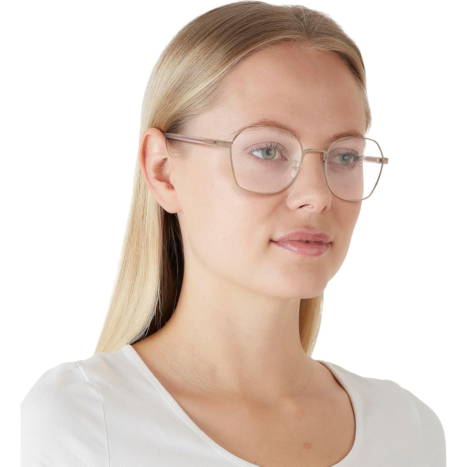 Montura Gafas Prescripción Coach HC5155 Hexagonal Rosa