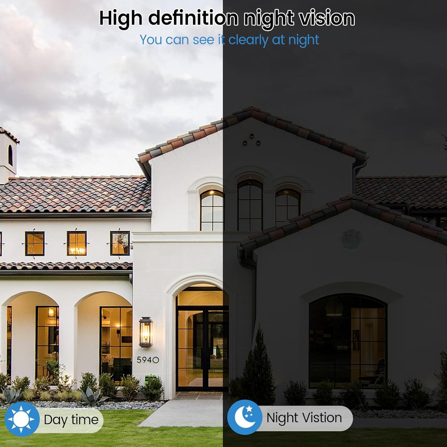 Timbre de Video Inalámbrico WOCOKA VD100 con App y Foto