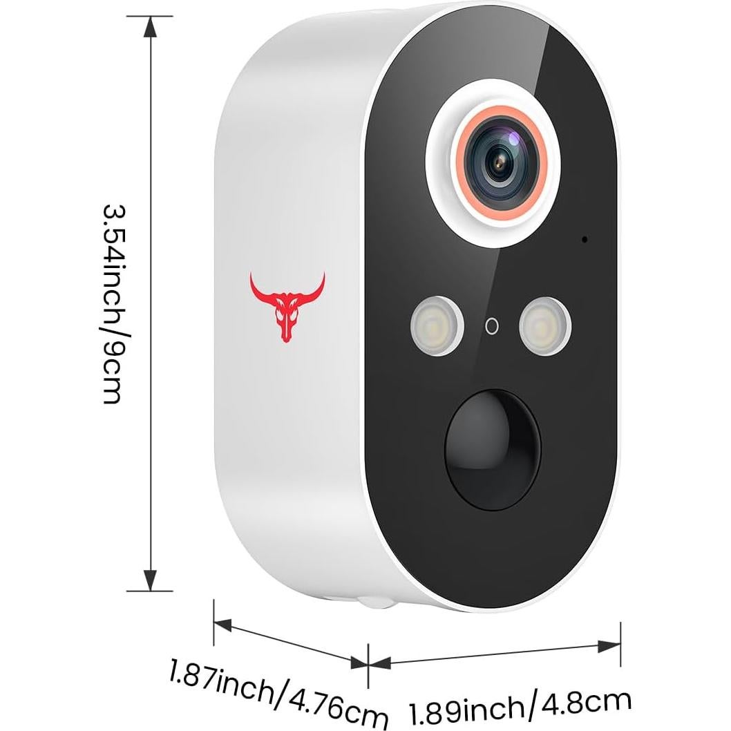 Cámara de Seguridad Inalámbrica Eken M9 con Visión Nocturna 1080p