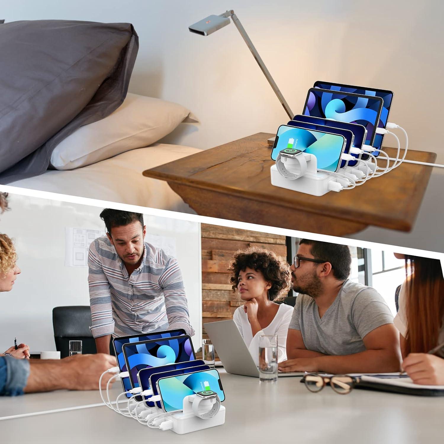 Estación de Carga Creative Design 50W 6 Puertos USB