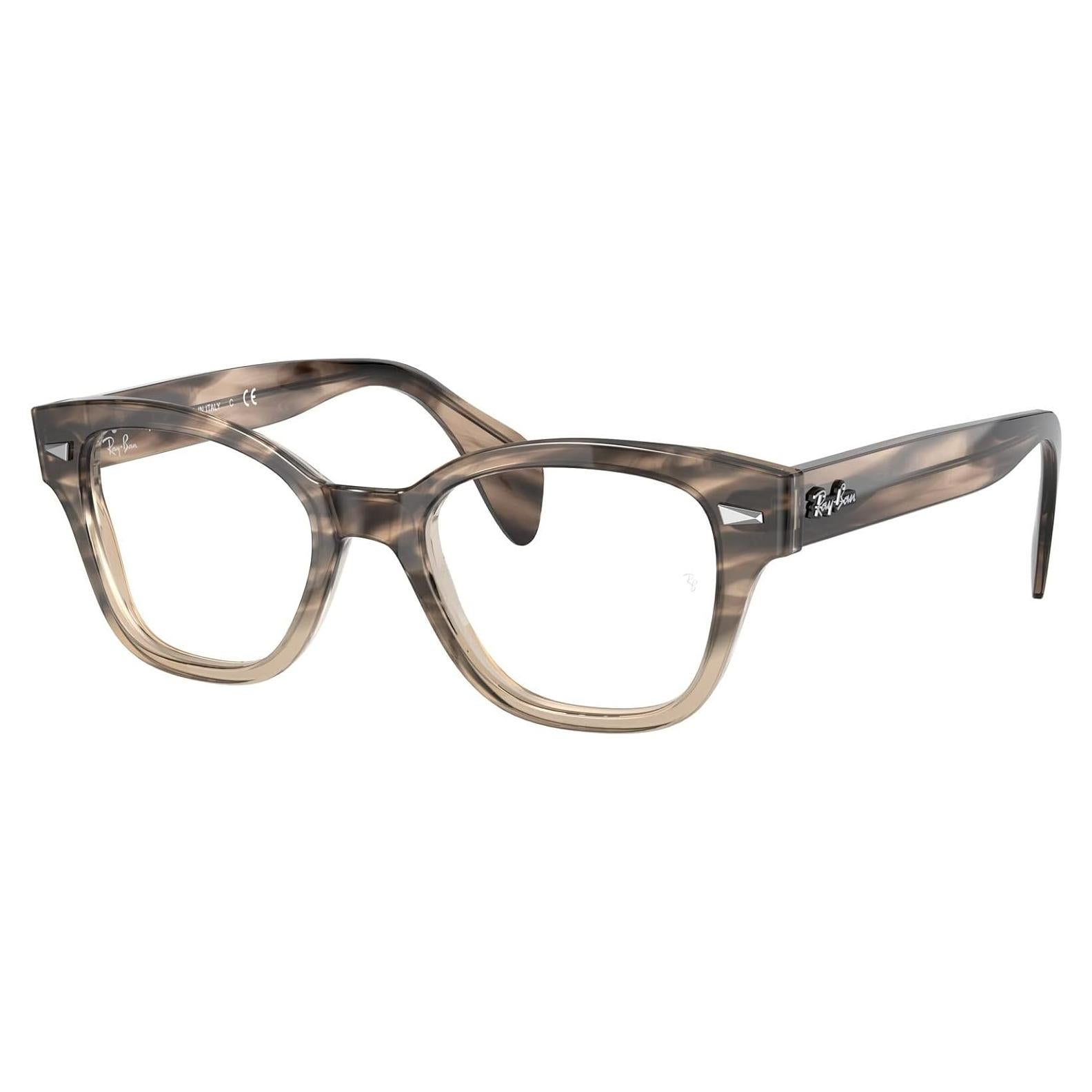 Montura de Gafas Ray-Ban Rx0880 Square Havana 49mm