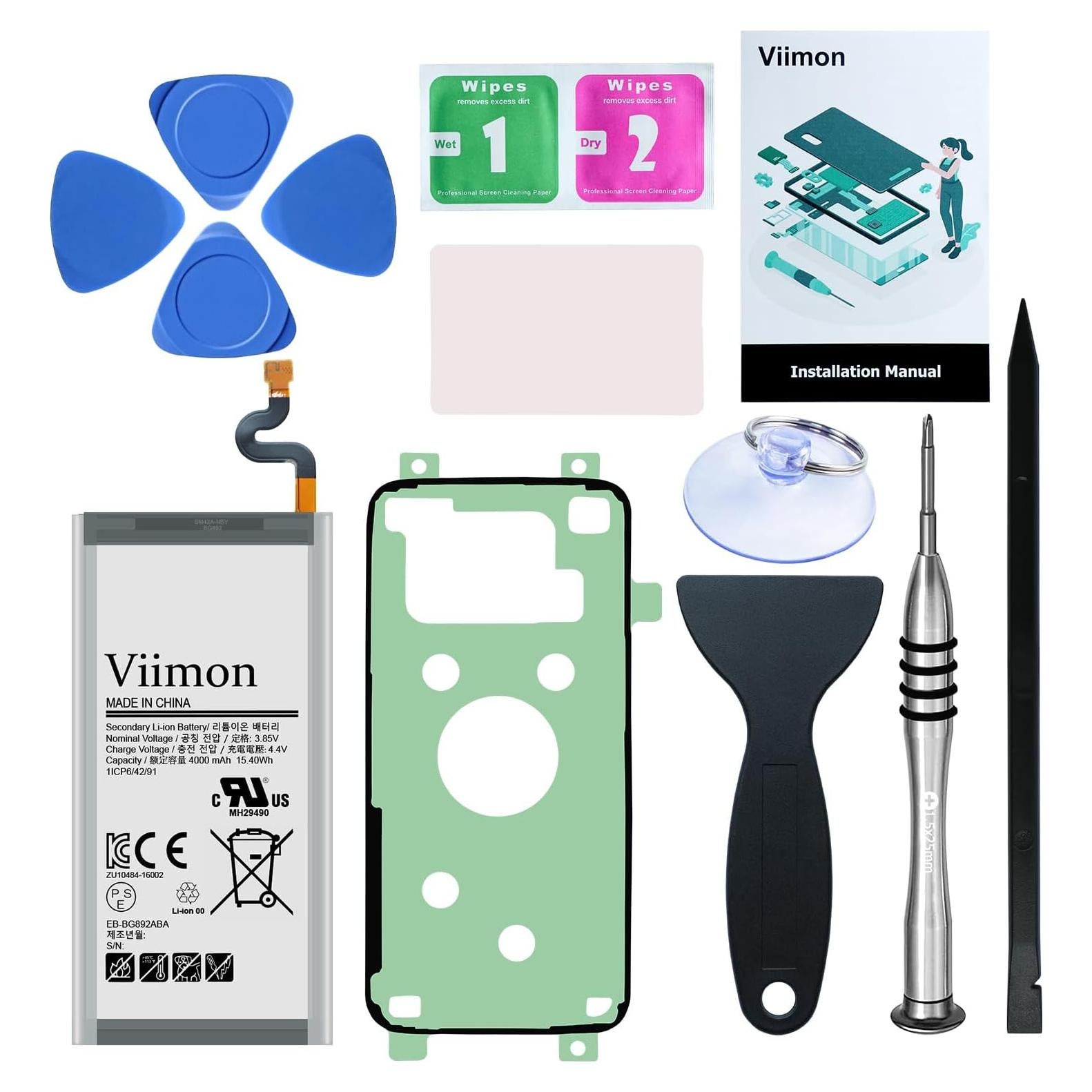 Batería de Reemplazo para Samsung Galaxy S8 Active Viimon