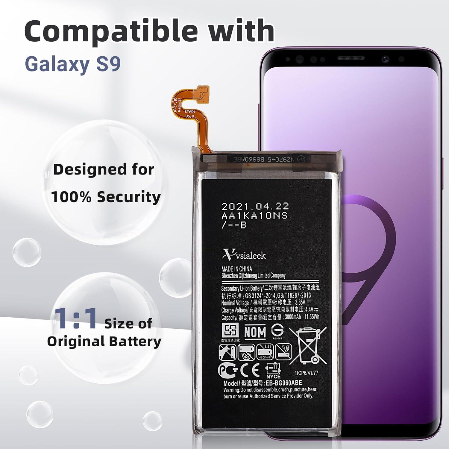 Batería de Reemplazo EB-BG960ABE para Galaxy S9 3000mAh