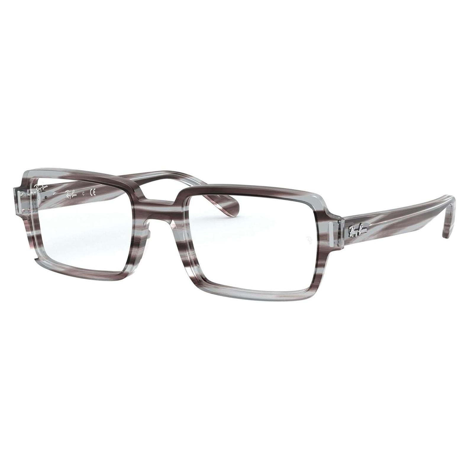 Gafas de Prescripción Ray-Ban Rx5473 Rectangulares Grises