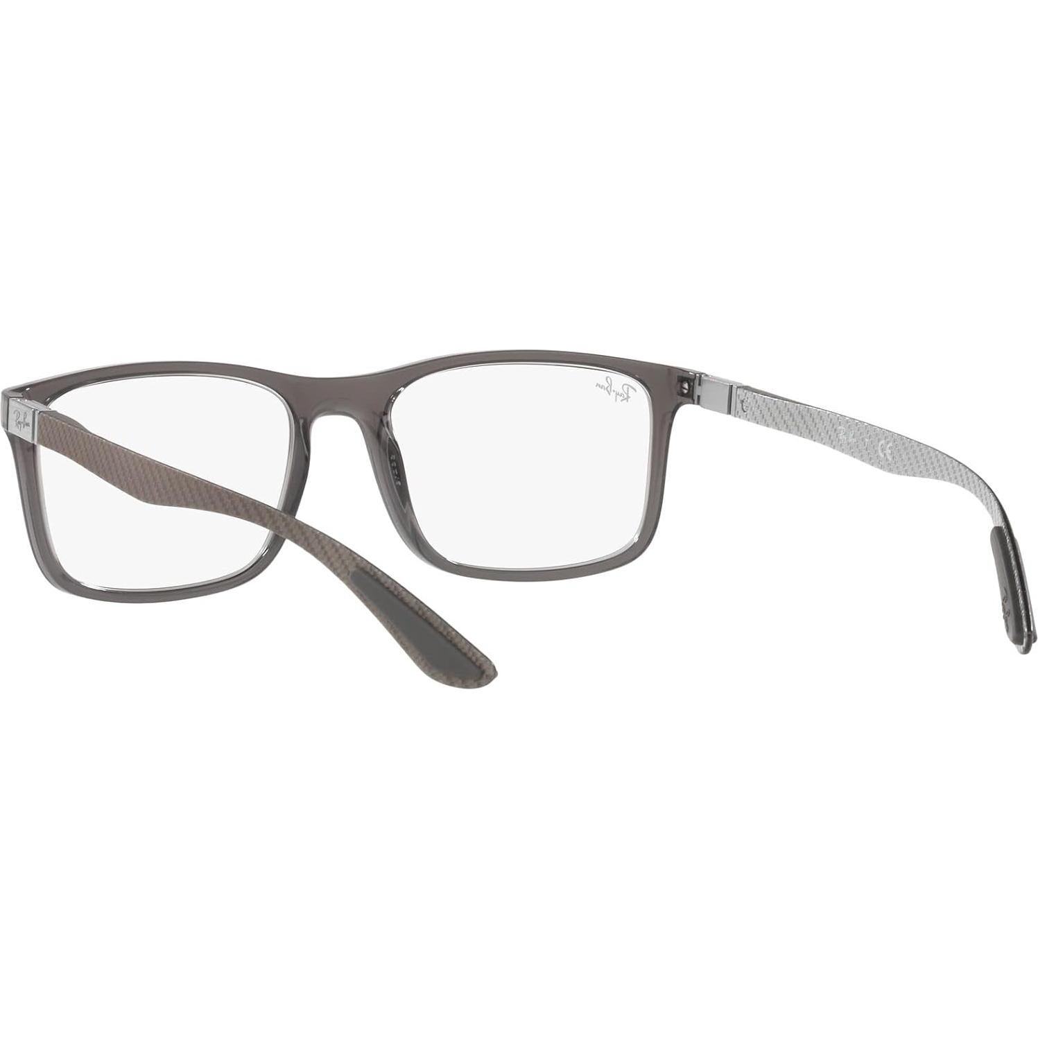 Gafas Ray-Ban RX8908 Montura Rectangular Gris 57mm