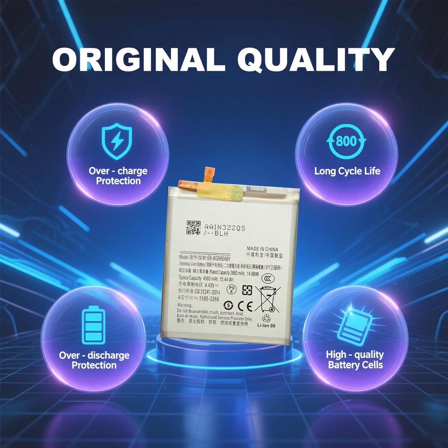 Kit de Reemplazo de Batería para Galaxy S20 5G MAXSHARKS