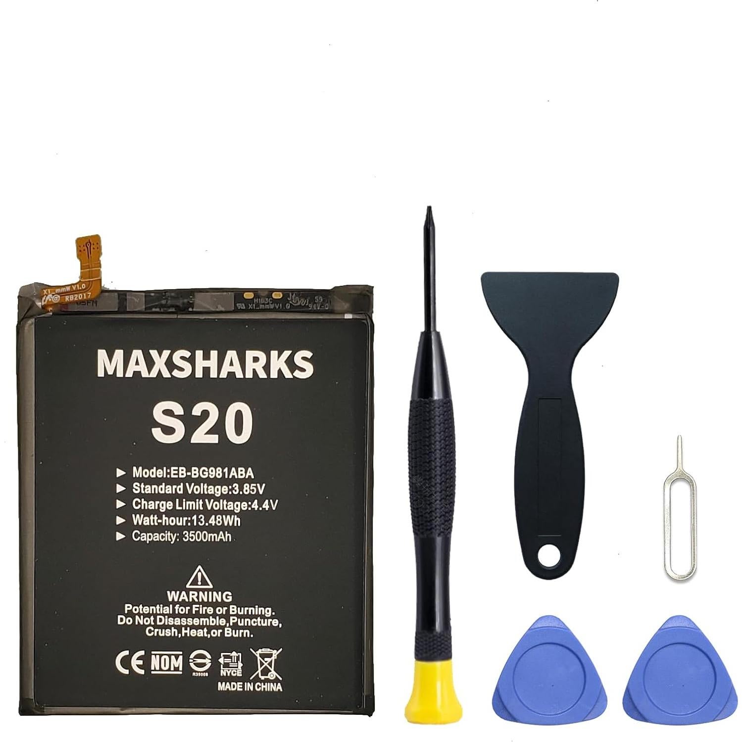 Kit de Reemplazo de Batería para Galaxy S20 5G MAXSHARKS