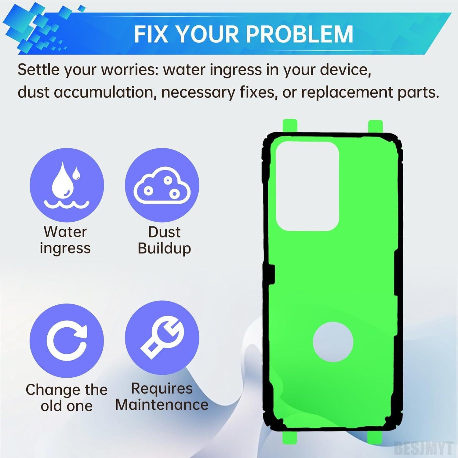 Cinta Adhesiva para Tapa de Batería Samsung Galaxy S20 Ultra 5G