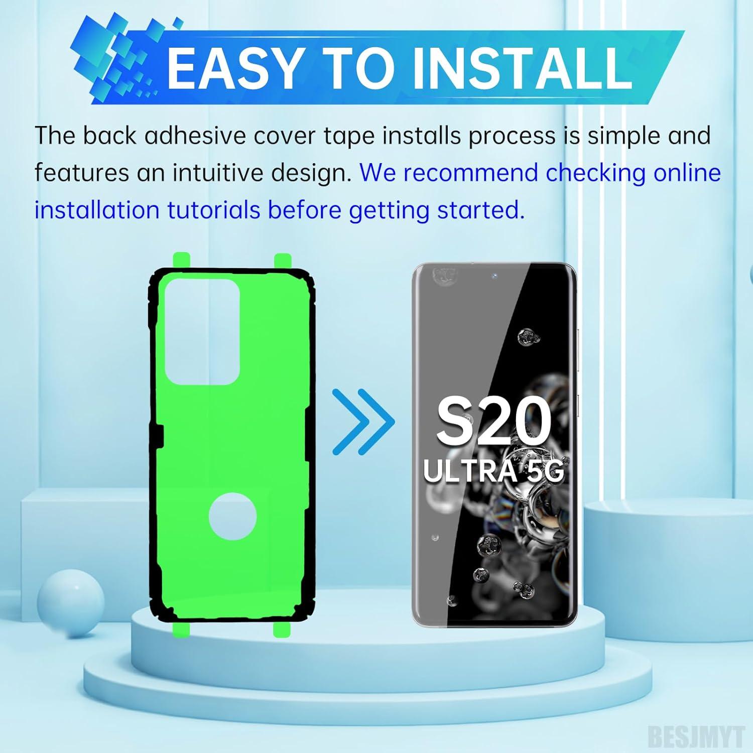 Cinta Adhesiva para Tapa de Batería Samsung Galaxy S20 Ultra 5G