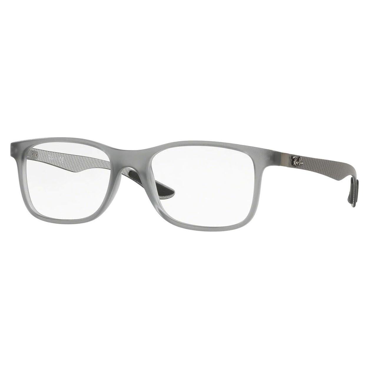 Montura Gafas Ray-Ban Rx8903 Cuadradas Gris Mate 55mm