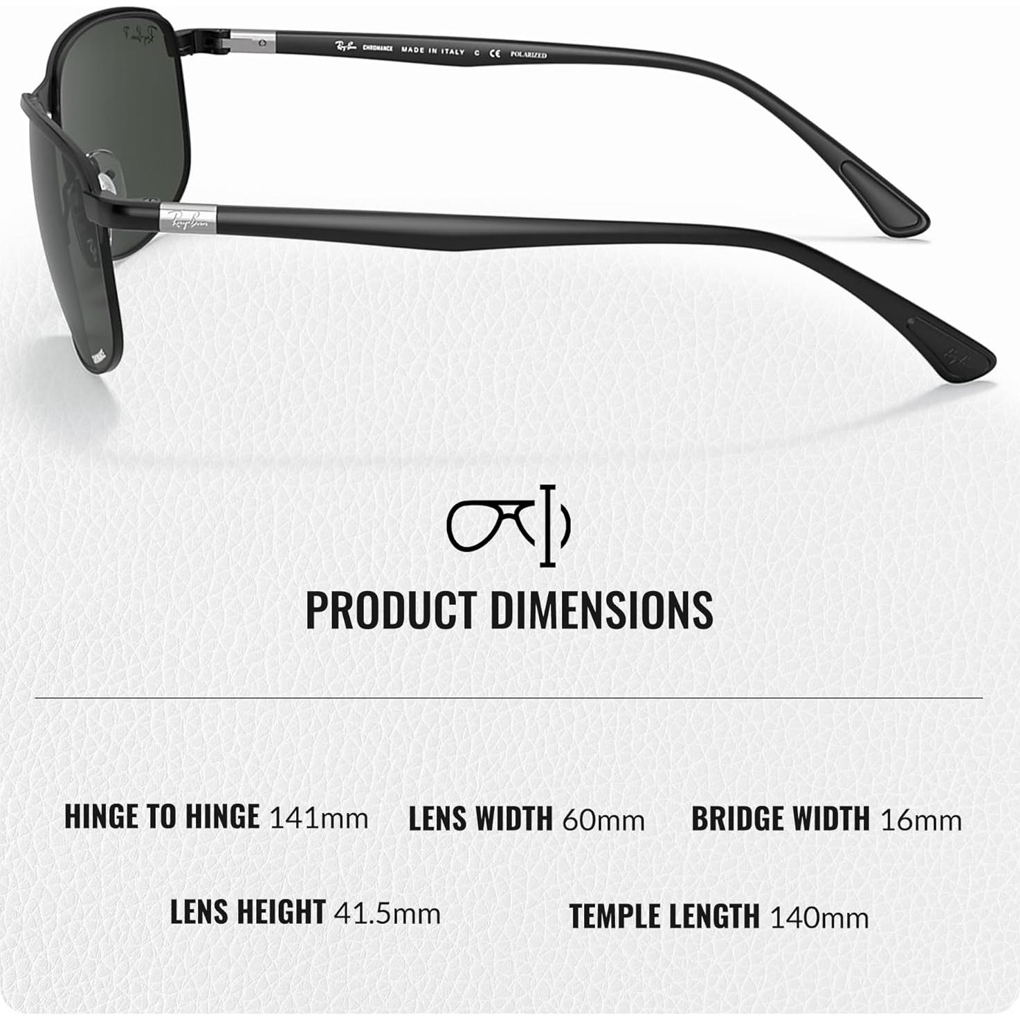 Gafas de sol Ray-Ban RB3671CH Polarizadas 60mm Cuadradas