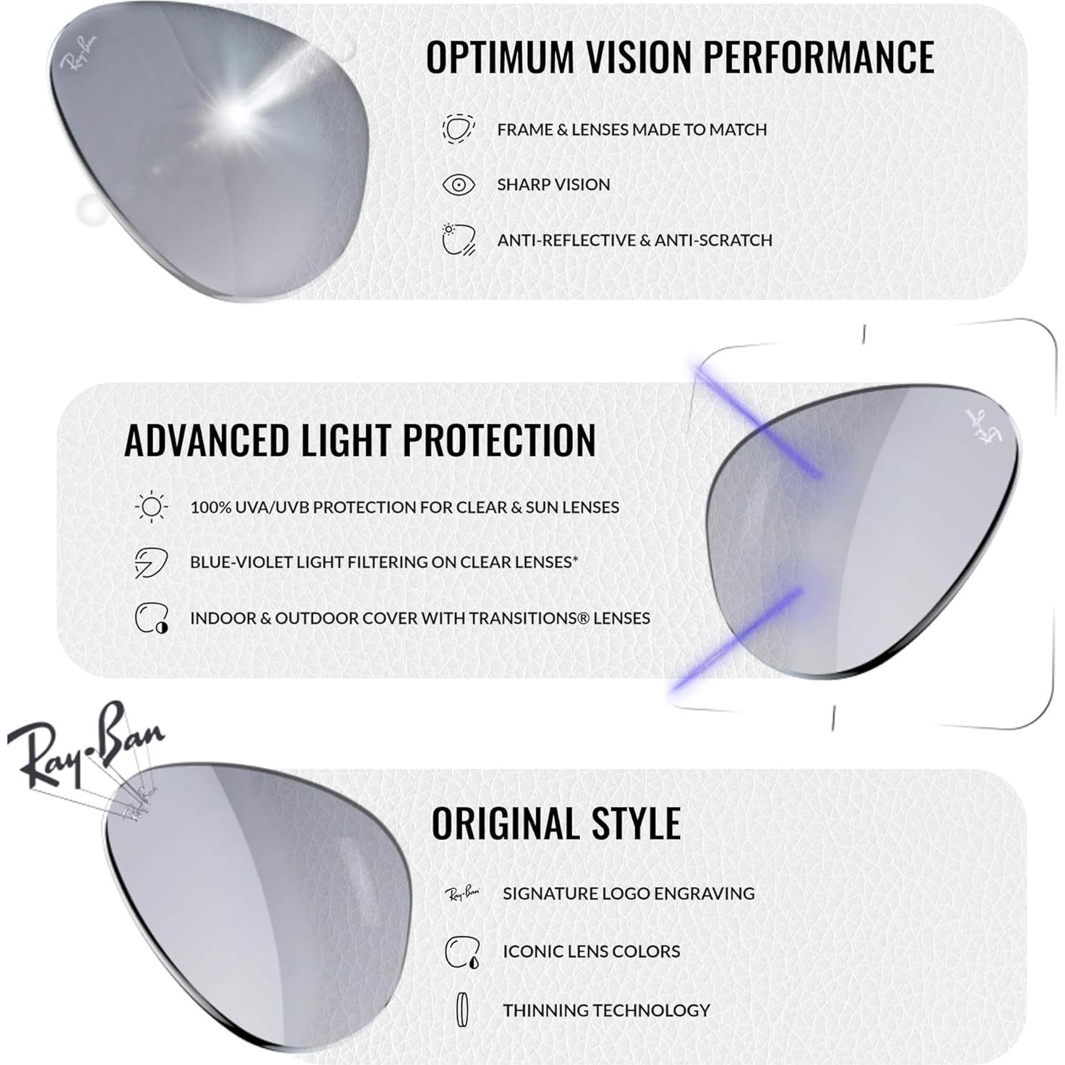 Gafas de sol Ray-Ban RB3445 Rectangulares 61mm Verde G-15