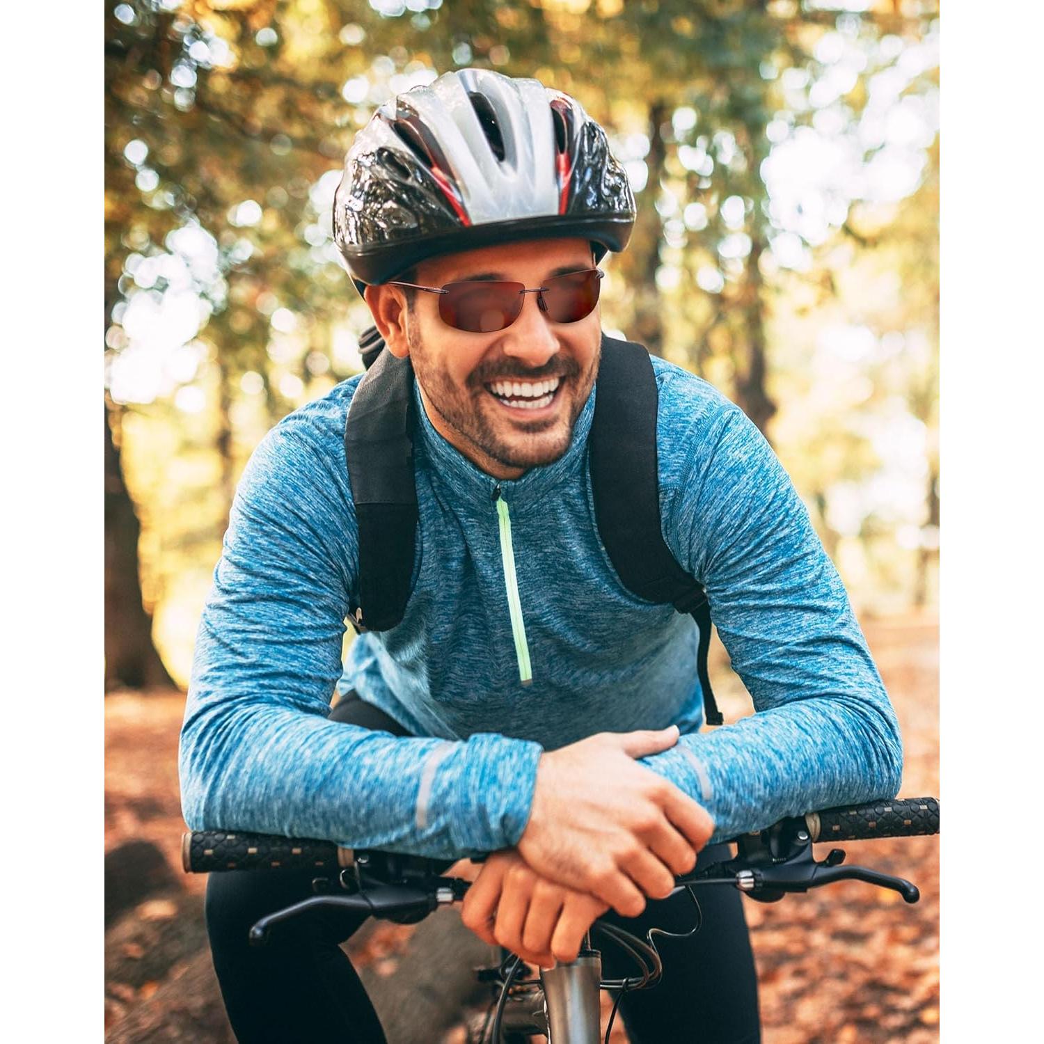 Gafas de sol deportivas JIM HALO TR90 polarizadas UV400