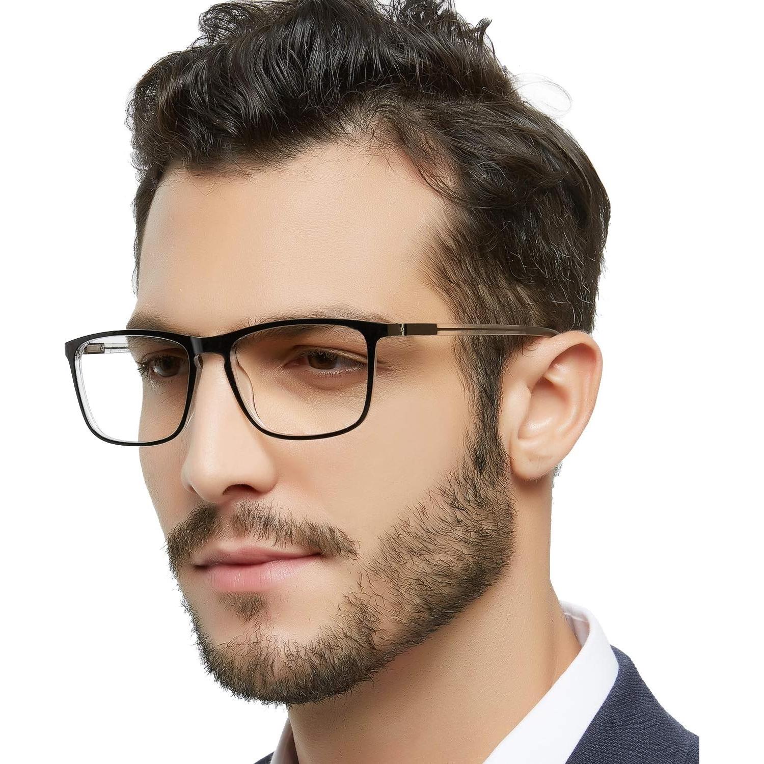 Gafas de Lectura OCCI CHIARI Rectangulares 2.25x Negro/Transp.