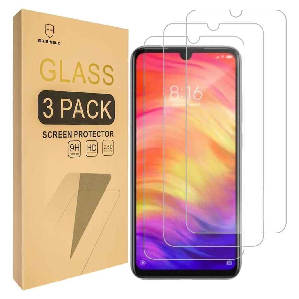 Protector de Pantalla Vidrio Templado Mr.Shield para Xiaomi Redmi Note 7