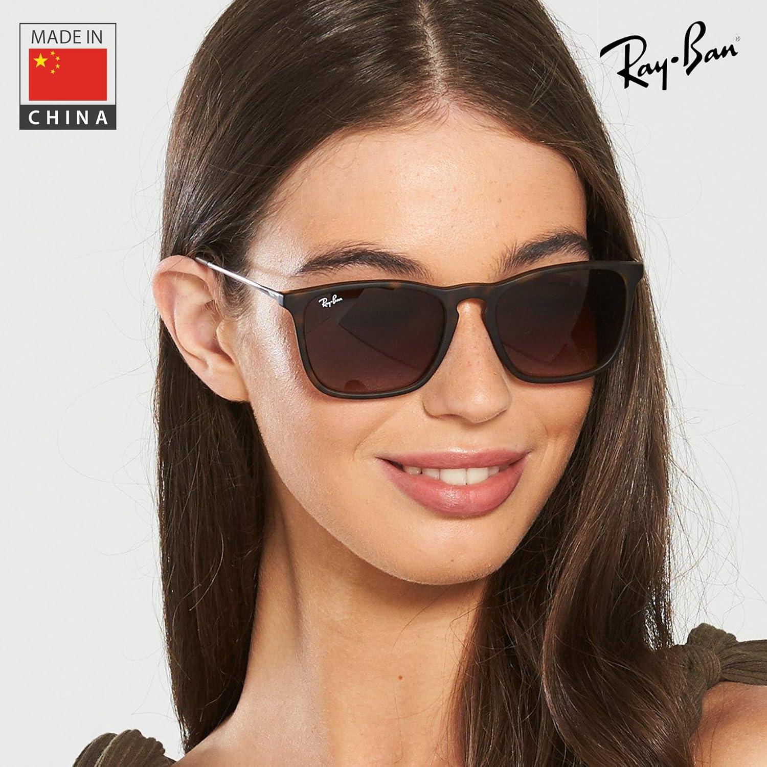 Gafas de sol Ray-Ban RB4187 Chris cuadradas con accesorios