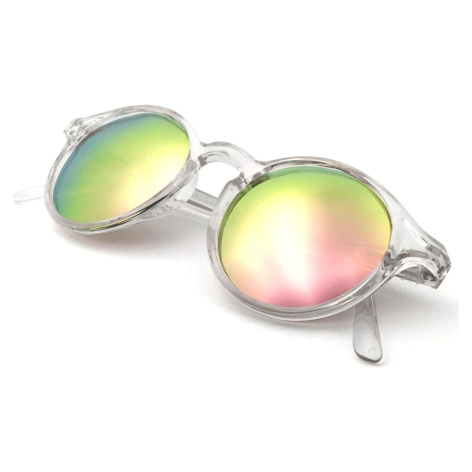 Gafas de sol polarizadas J+S redondas UV400 para unisex