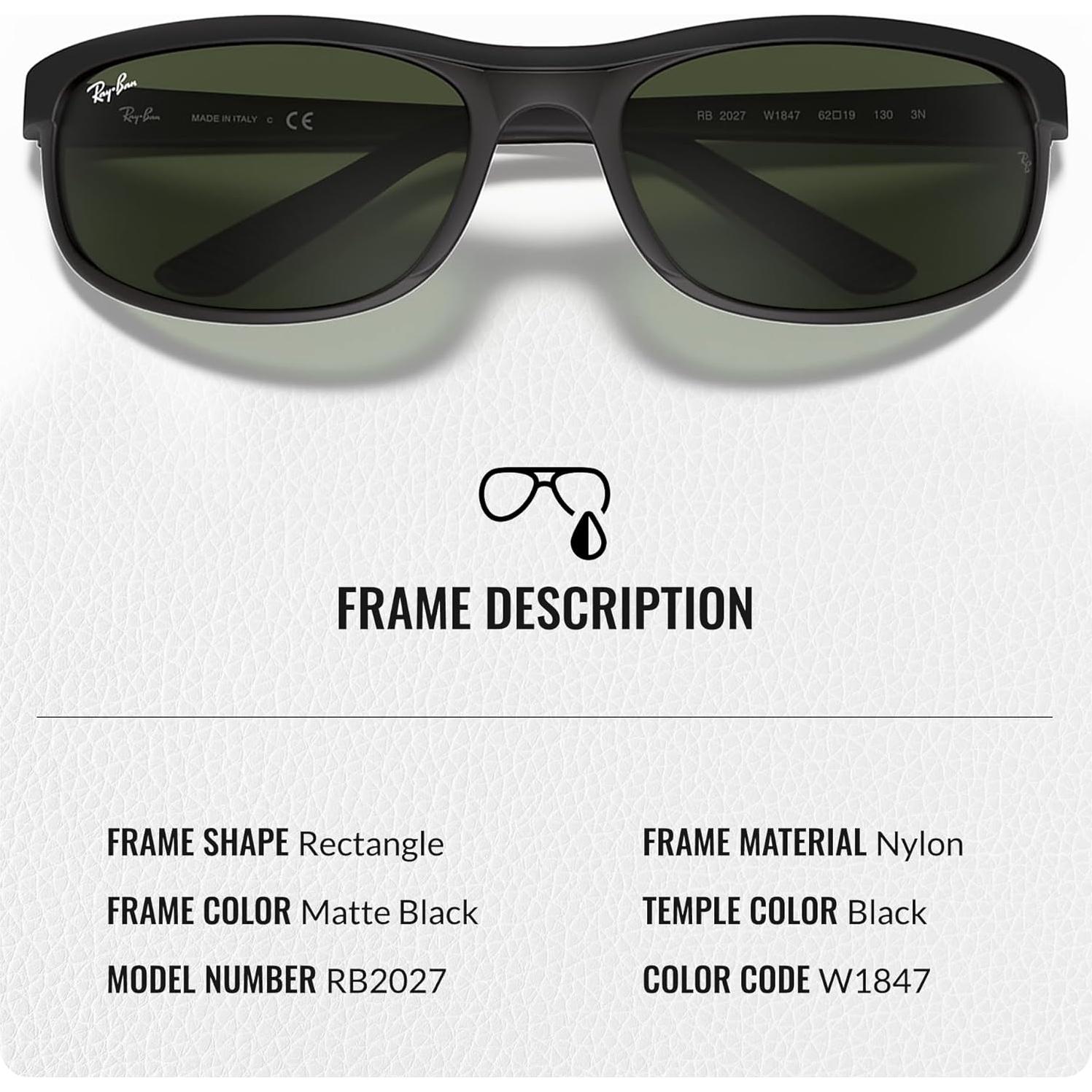 Gafas de Sol Ray-Ban RB2027 Predator 2 con Accesorios