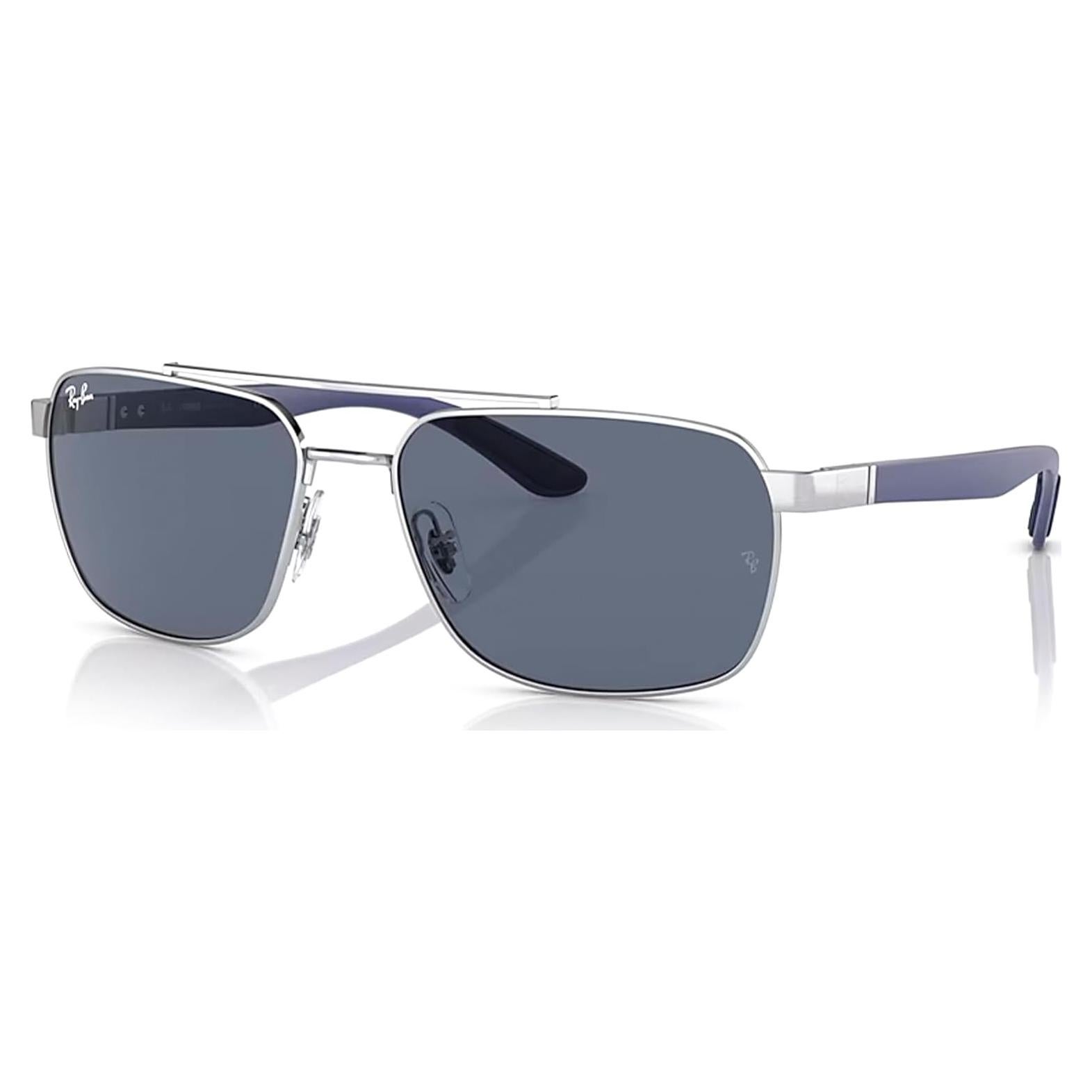 Gafas de Sol Ray-Ban RB3701 Rectangulares Plata 59mm