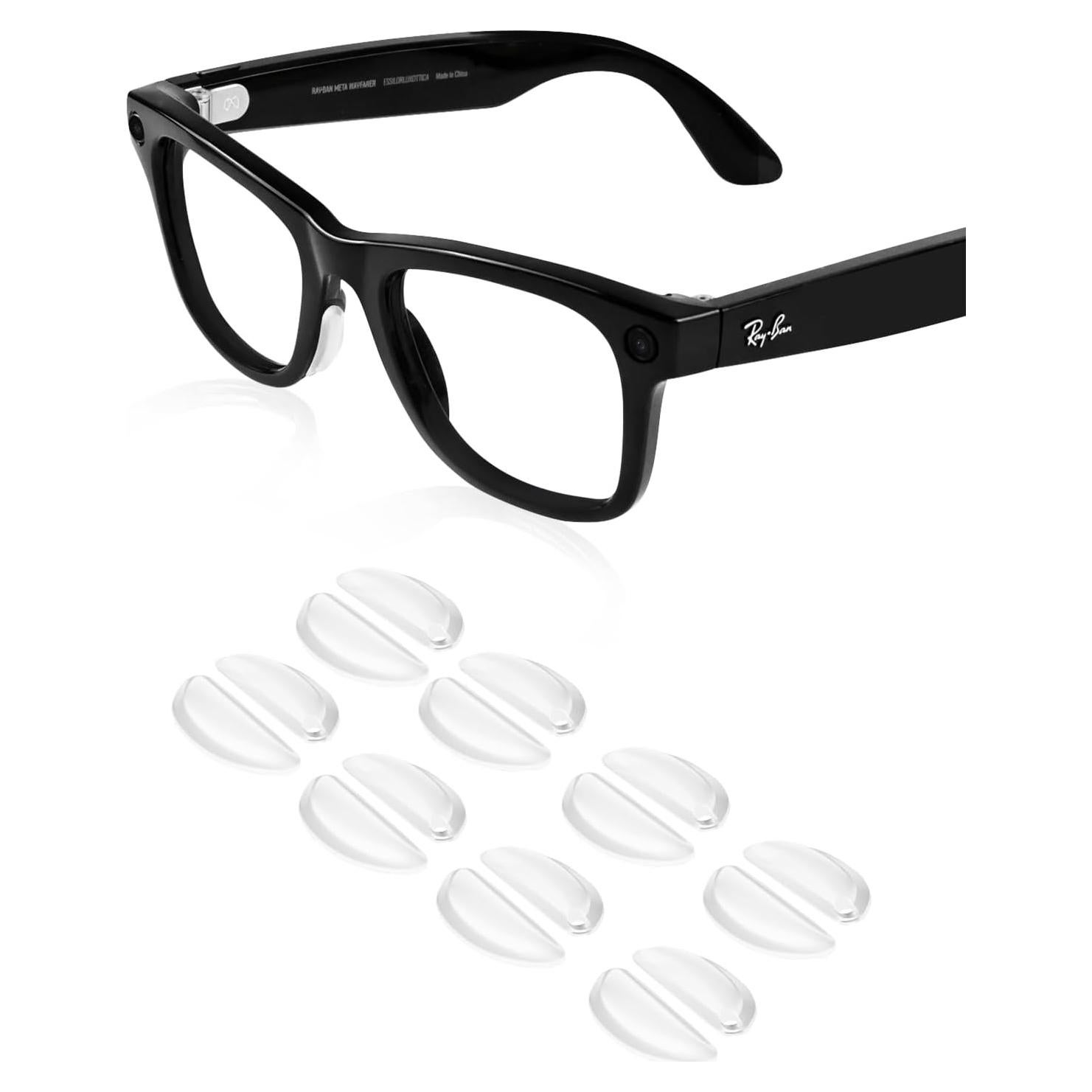 Almohadillas Nasales Silicona Ray-Ban Meta Wayfarer 8 Pzas