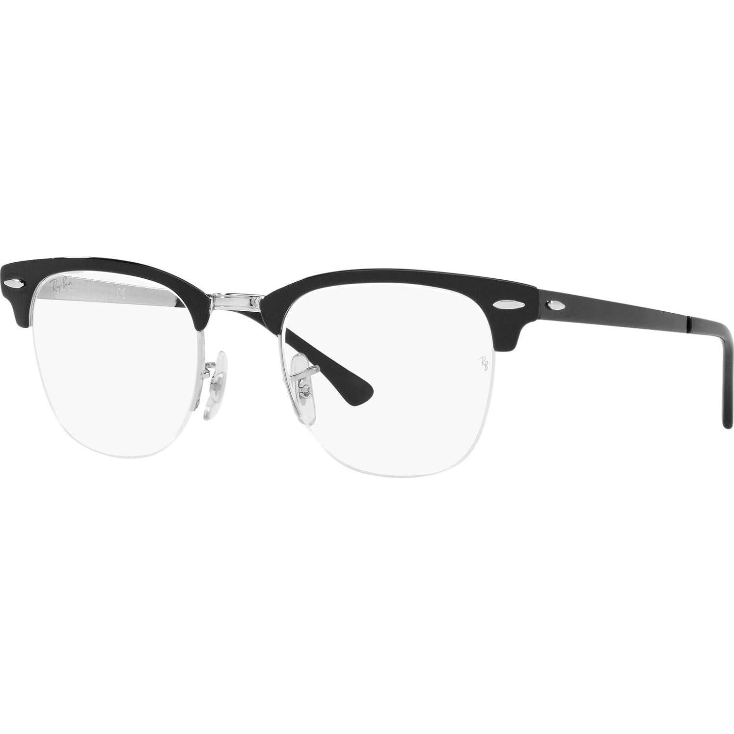 Gafas Recetadas Ray-Ban Clubmaster RX3716VM 50mm Negro Plata