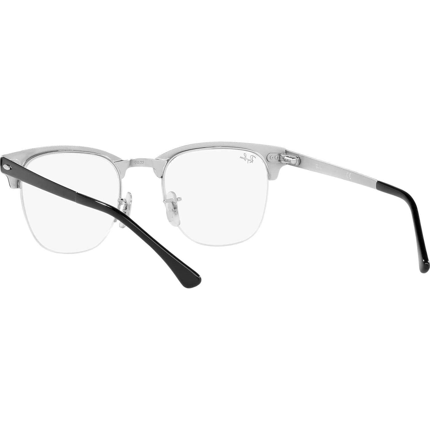 Gafas Recetadas Ray-Ban Clubmaster RX3716VM 50mm Negro Plata
