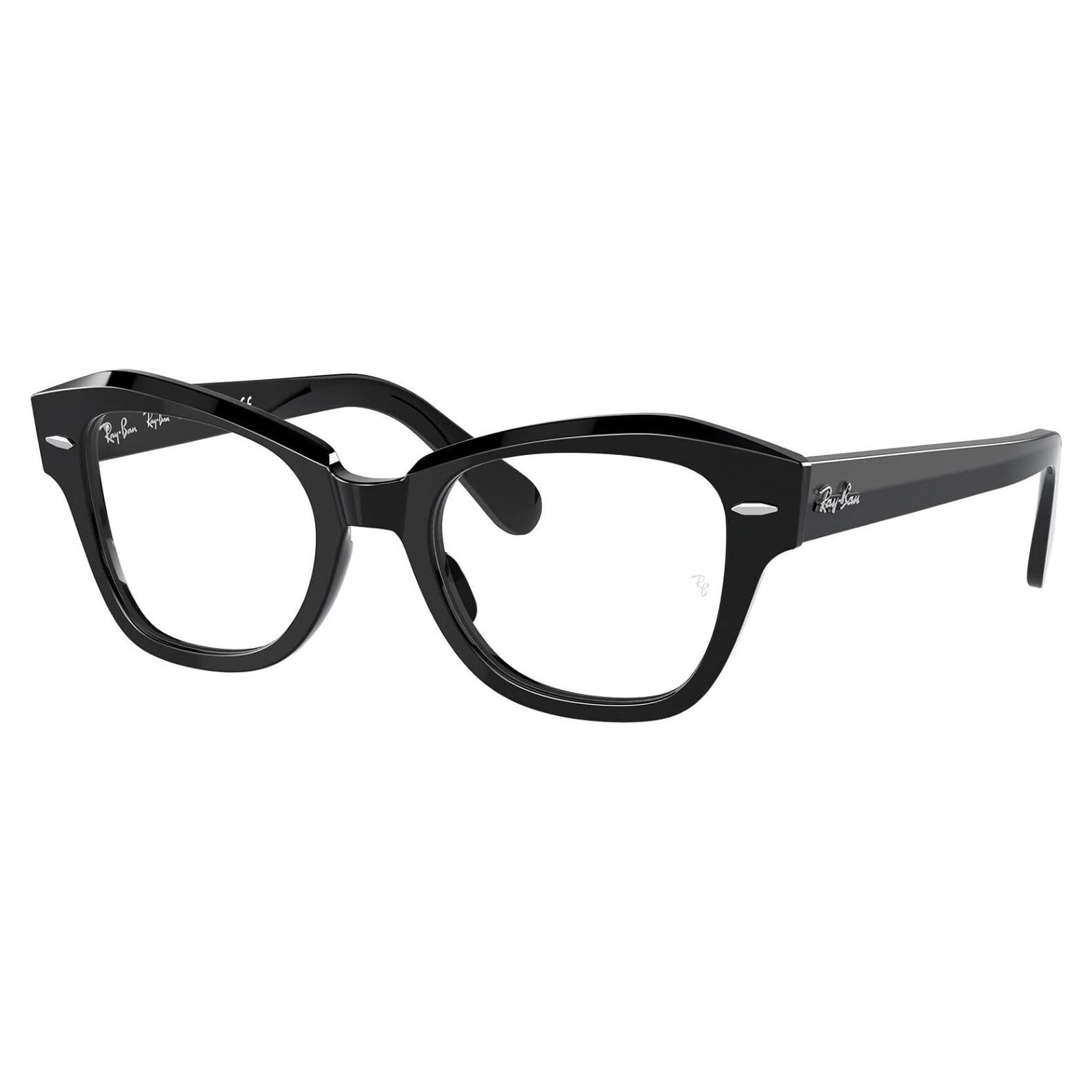 Gafas Ray-Ban Rx5486 State Street Cat Eye 48mm Negro