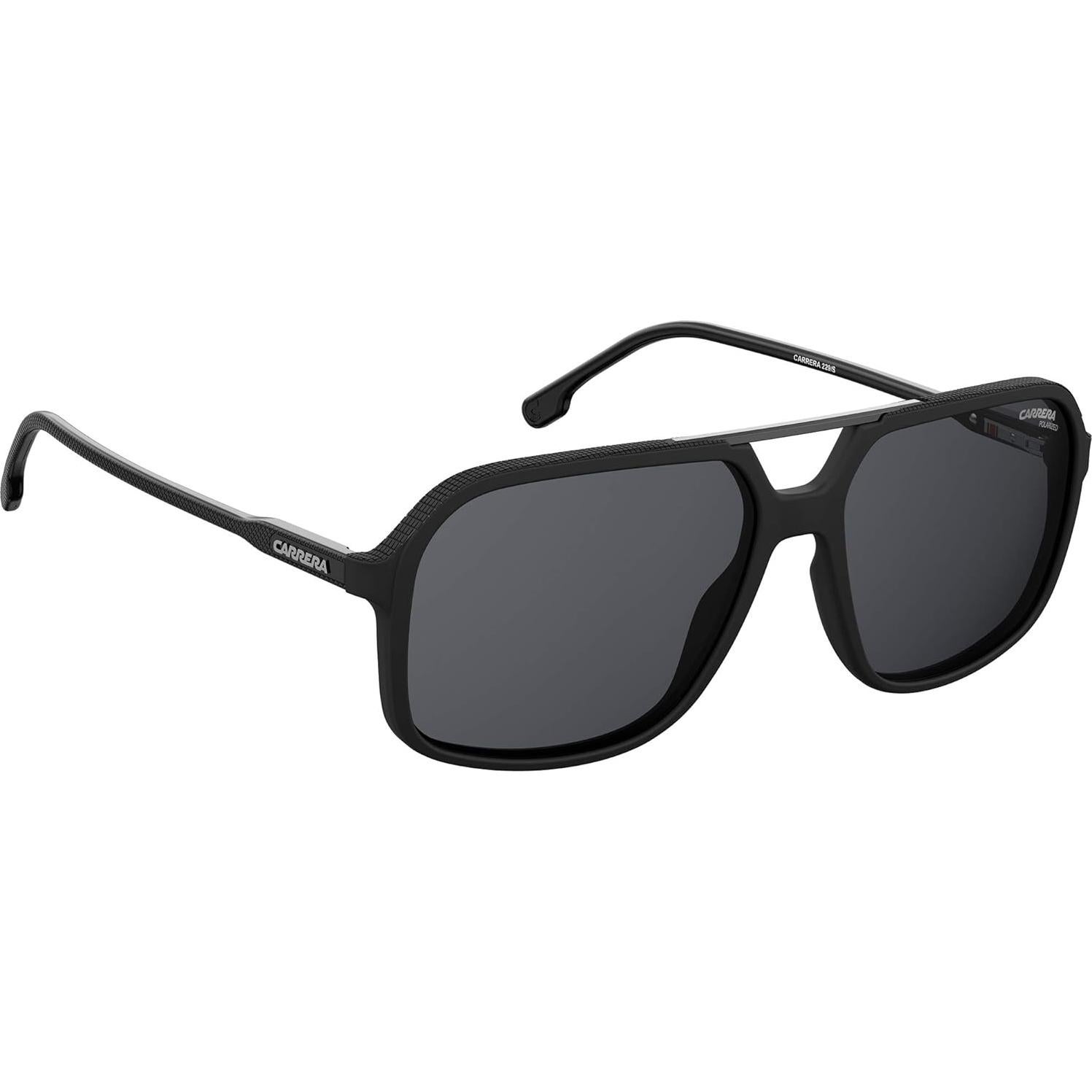 Gafas de sol Carrera 229/S Rectangulares Negro Gris 60mm