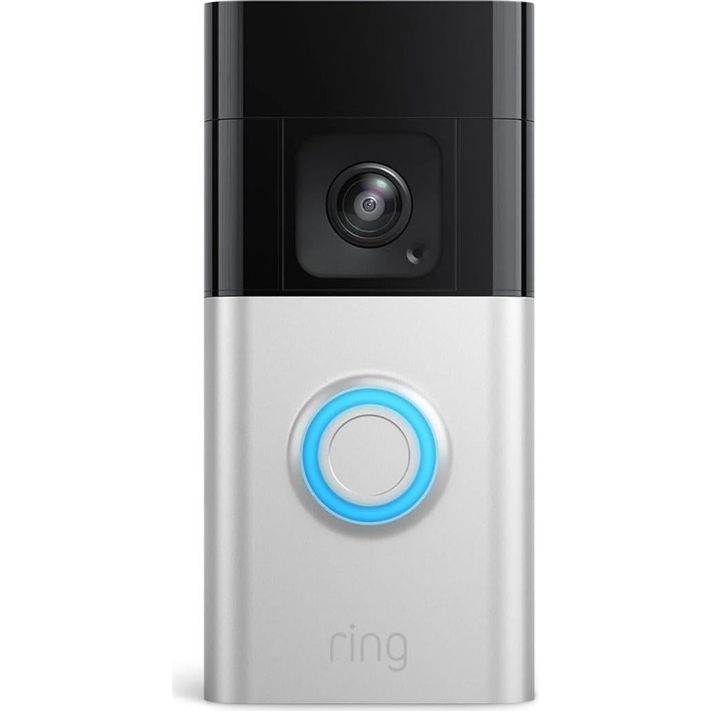 Like-New Ring Battery Doorbell Pro (newest model), Two-Way Talk with Audio+, 3D Motion Detection, and 1536p HD+ Head-to-Toe Video