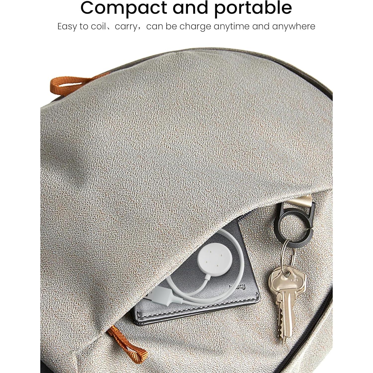 Cargador USB Inalámbrico Sinoacc 1m para Google Pixel Watch 2