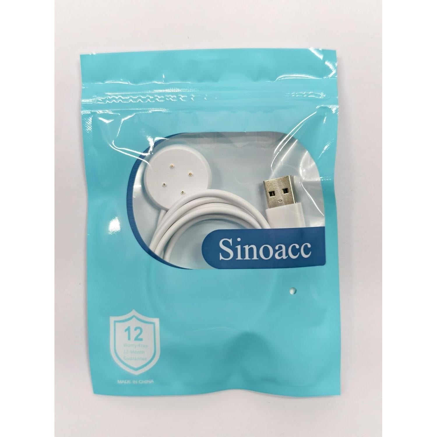 Cargador USB Inalámbrico Sinoacc 1m para Google Pixel Watch 2